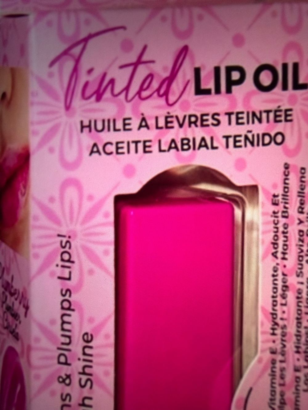 ❣️5|$25❣️Tinted Lip Oil in Plumberry - Sheer Pink Shine - Picture 3 of 3